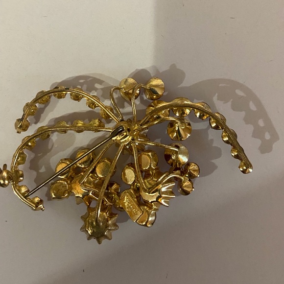 Vintage Rhinestone Brooch - Picture 2 of 2